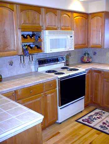 Alder wood kitchen